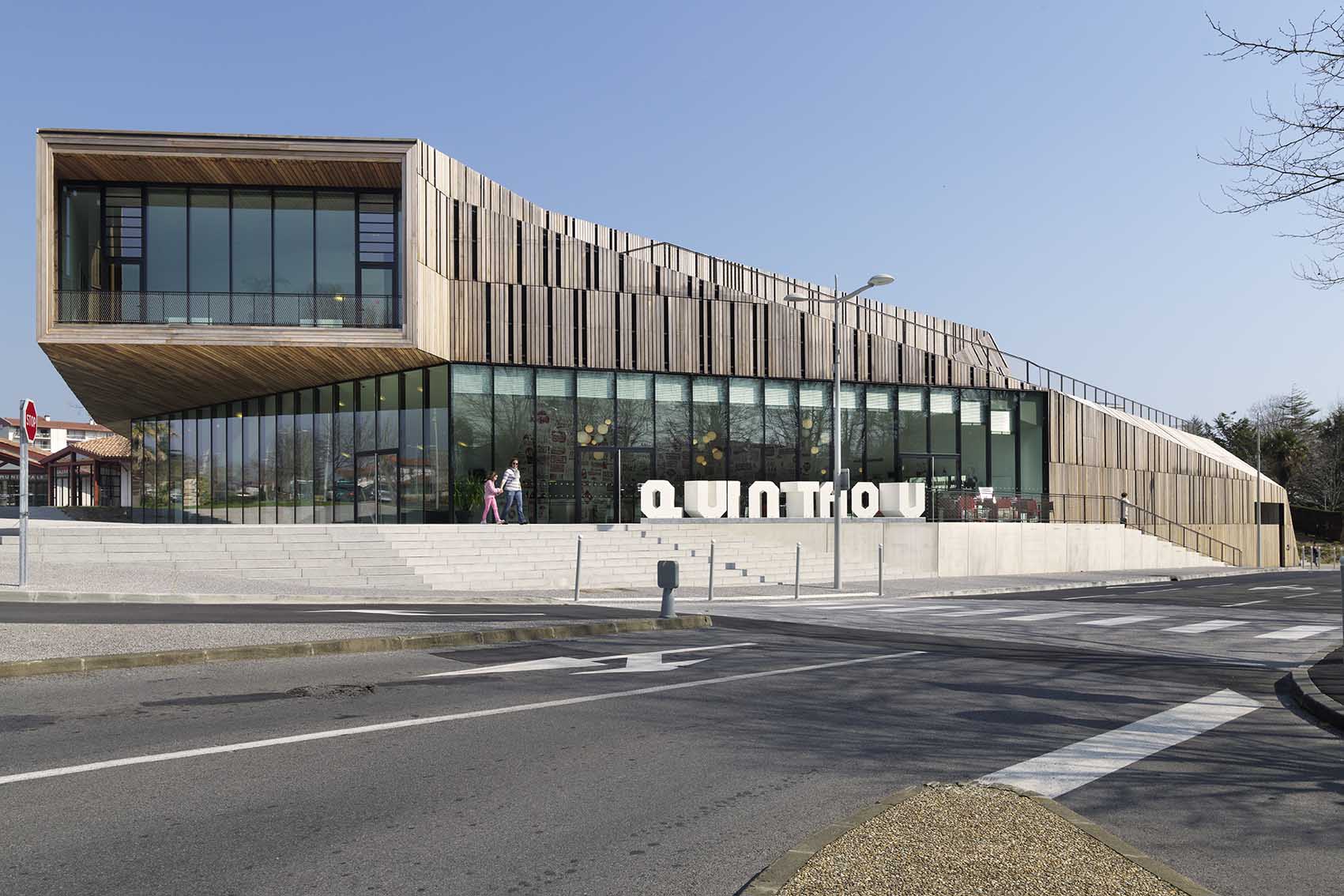 Théatre Quintaou à Anglet — vue 1